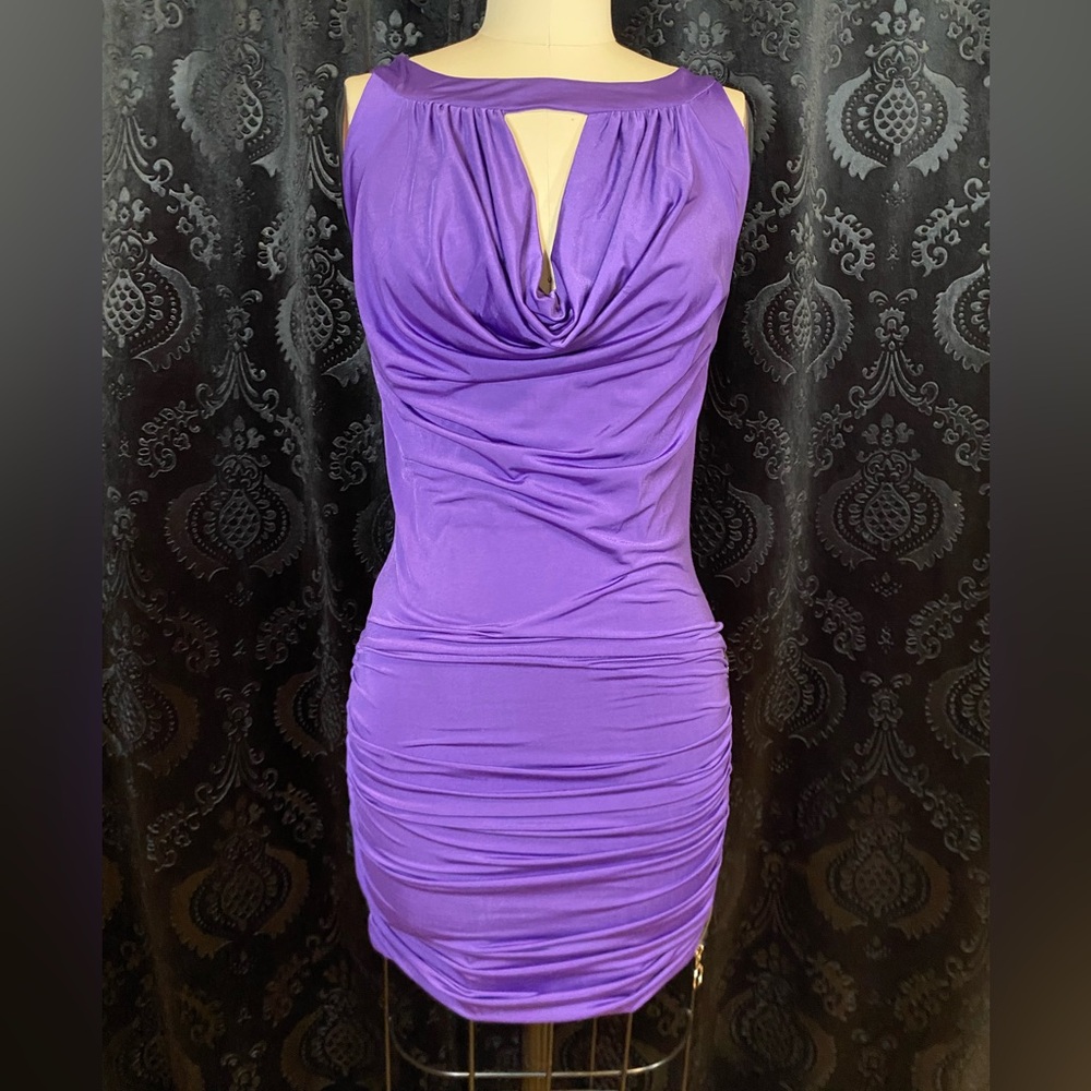 Elegant Purple Dress